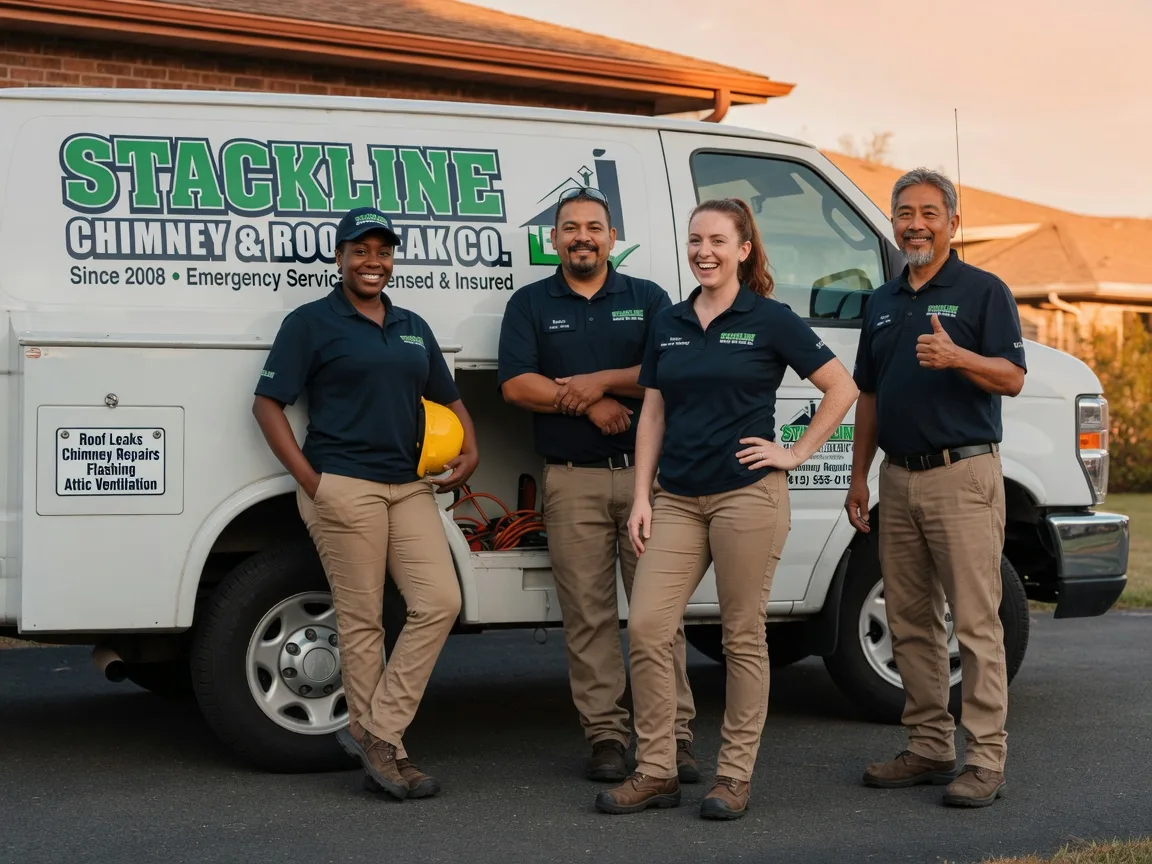 Chimney flashing repair company in Minot, ME